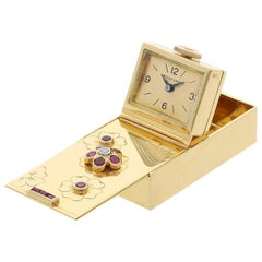 Van Cleef & Arpels Ruby and Diamond Gold Purse Watch