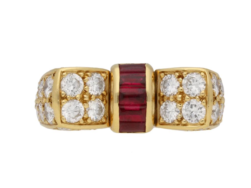 van cleef and arpels ruby ring