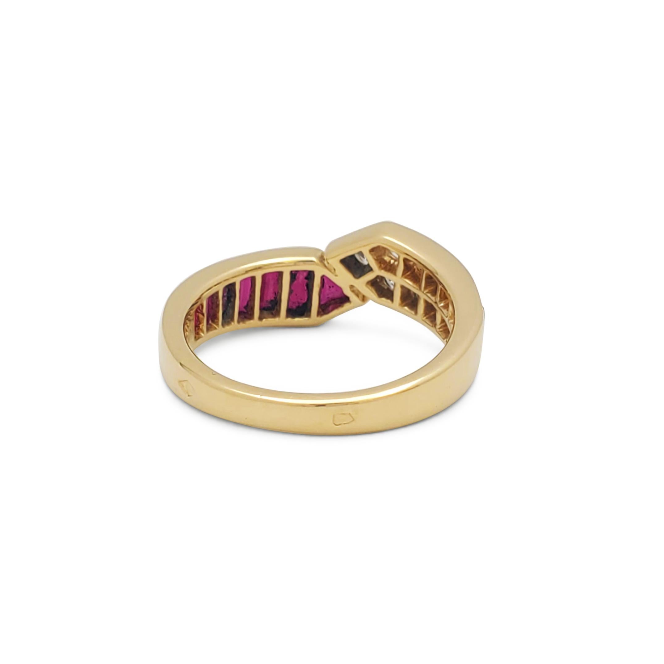 De las mujeres Anillo de rubíes y diamantes Van Cleef & Arpels