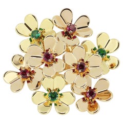 Anillo Frivole de Rubí y Esmeralda Van Cleef & Arpels