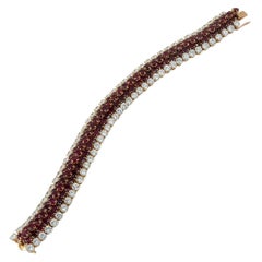 Used Van Cleef & Arpels Ruby Diamond Bracelet