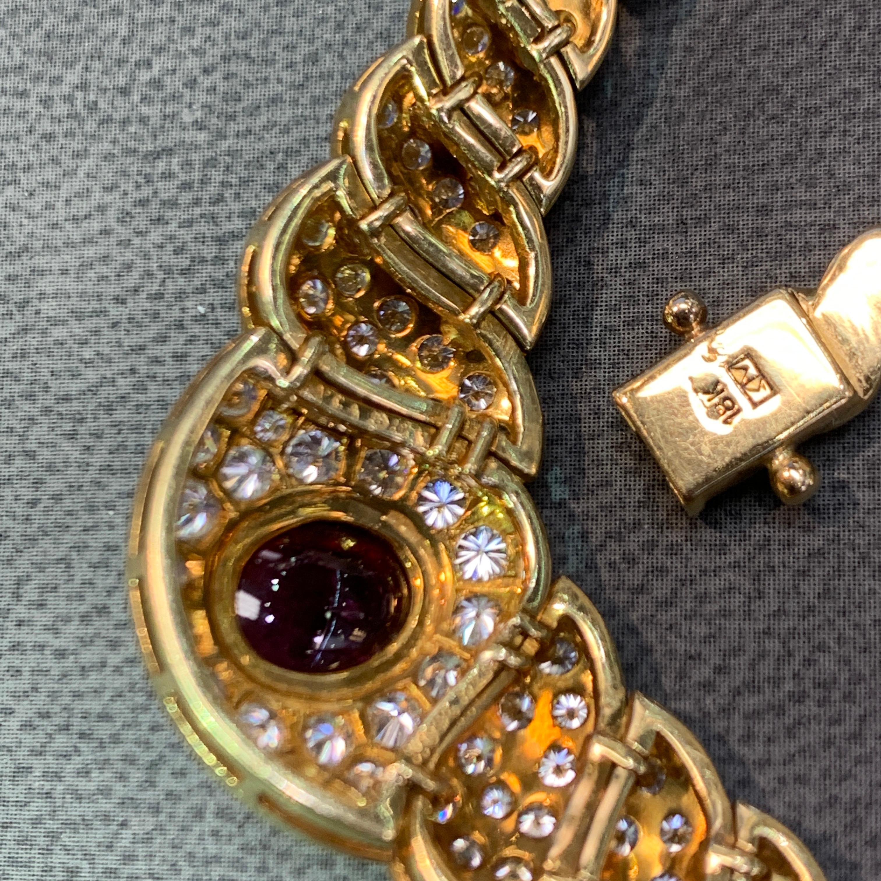 Women's Van Cleef & Arpels Ruby & Diamond Necklace