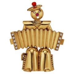 Van Cleef & Arpels "Sailor with the Accordion" Brooch