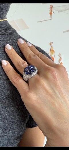 Van Cleef & Arpels Sapphire & Diamond Ring