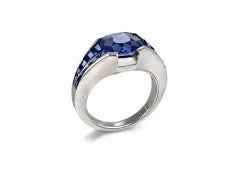 Saphirring von Van Cleef & Arpels, Frankreich, um 1954.