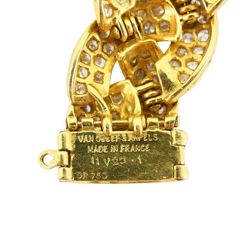Van Cleef & Arpels, colliers de perles interchangeables en or 18 carats avec diamants en vente 6