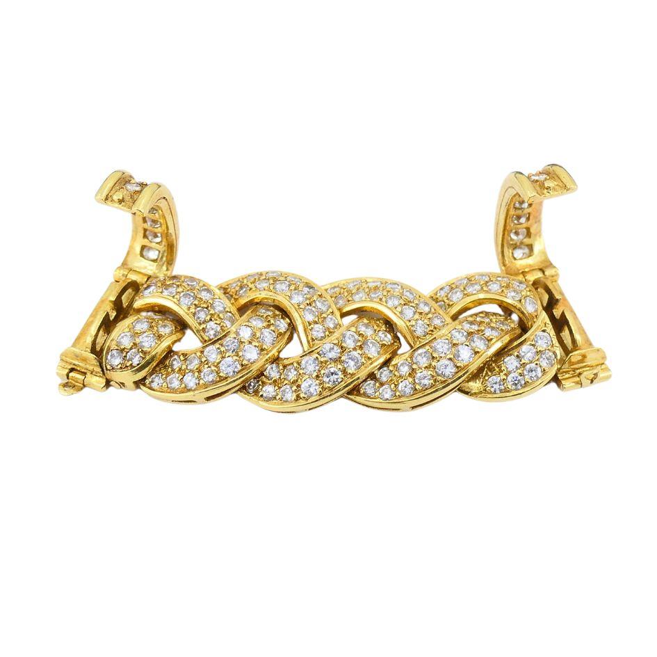 Van Cleef & Arpels, colliers de perles interchangeables en or 18 carats avec diamants en vente 4