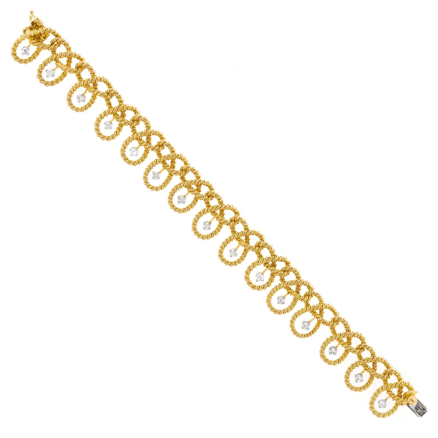 Van Cleef & Arpels Bracelet Sixties en vente 5
