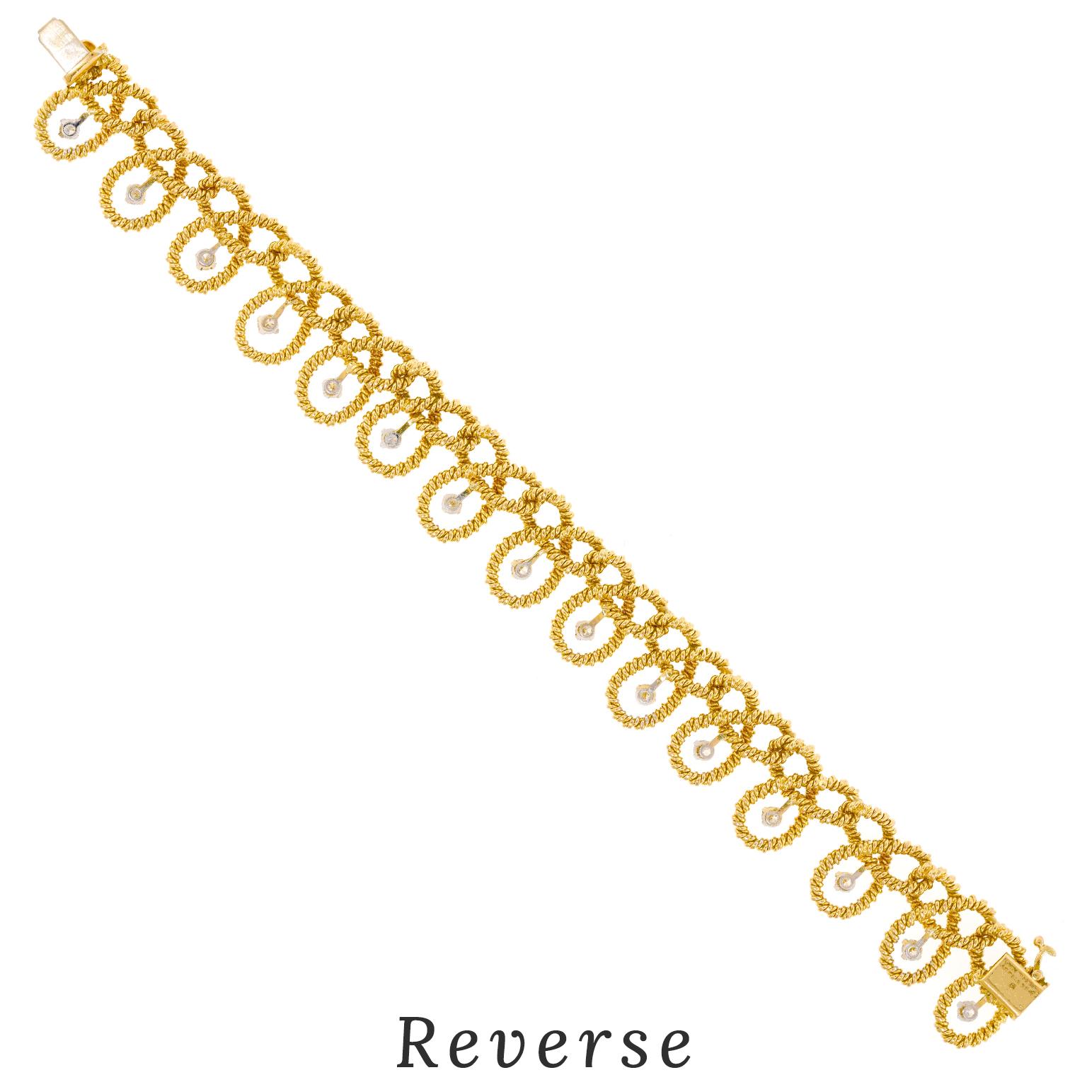 Van Cleef & Arpels Bracelet Sixties en vente 6