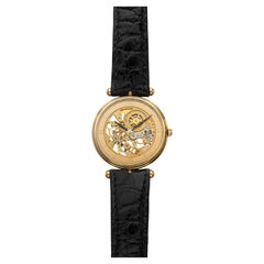 Van Cleef & Arpels Skeleton Ultra-Thin 18K YG Manual Skeletonized 31mm