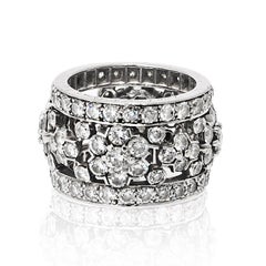 Van Cleef & Arpels Snowflake Diamond Band