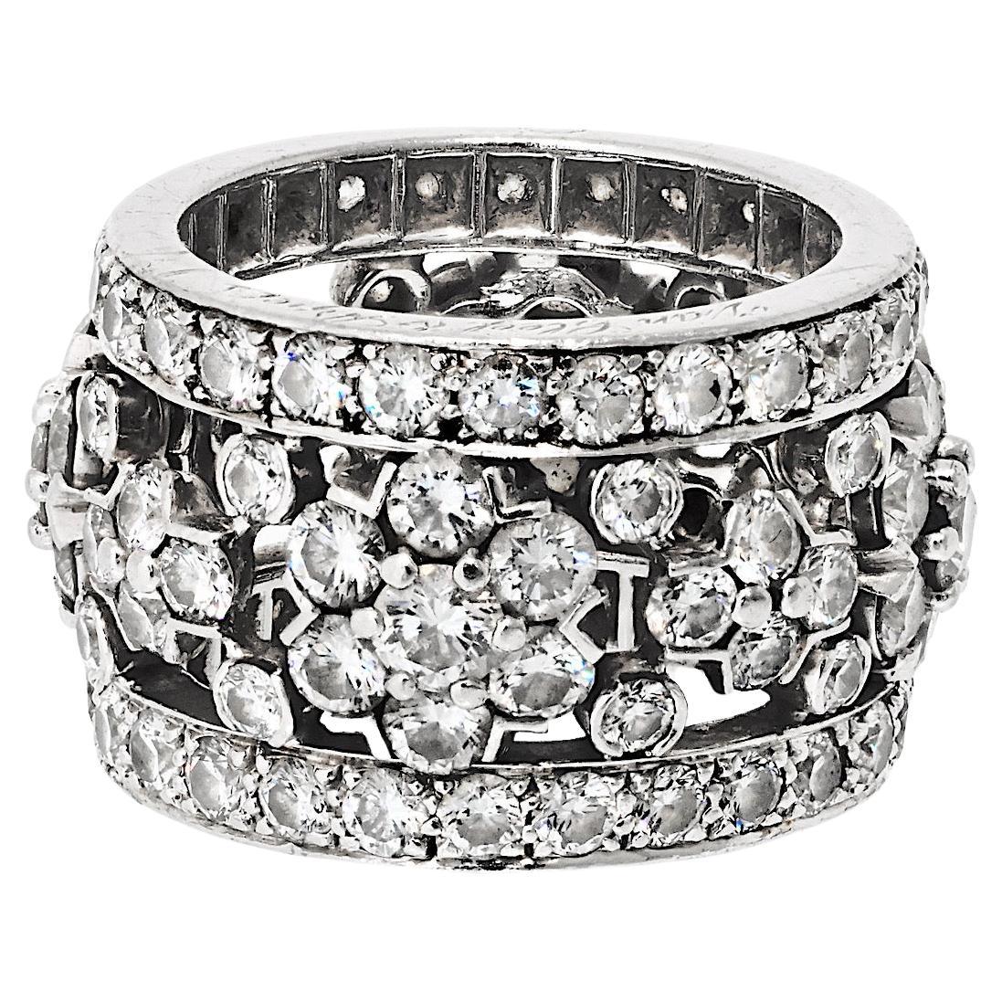 Van Cleef & Arpels Snowflake Diamond Band