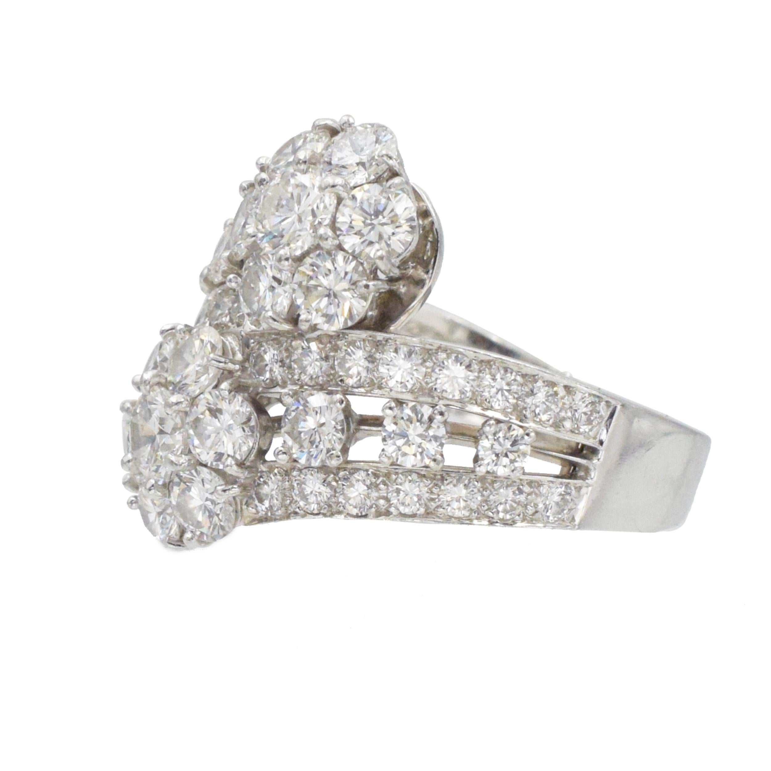 Van Cleef & Arpels Diamantring „Snowflake“ im Zustand „Hervorragend“ in New York, NY