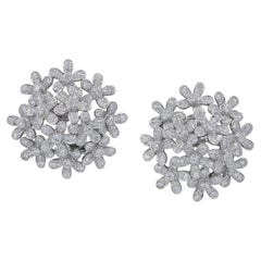 Van Cleef & Arpels Socrate Diamond Earrings Large Model – Signed Estate Jewelry