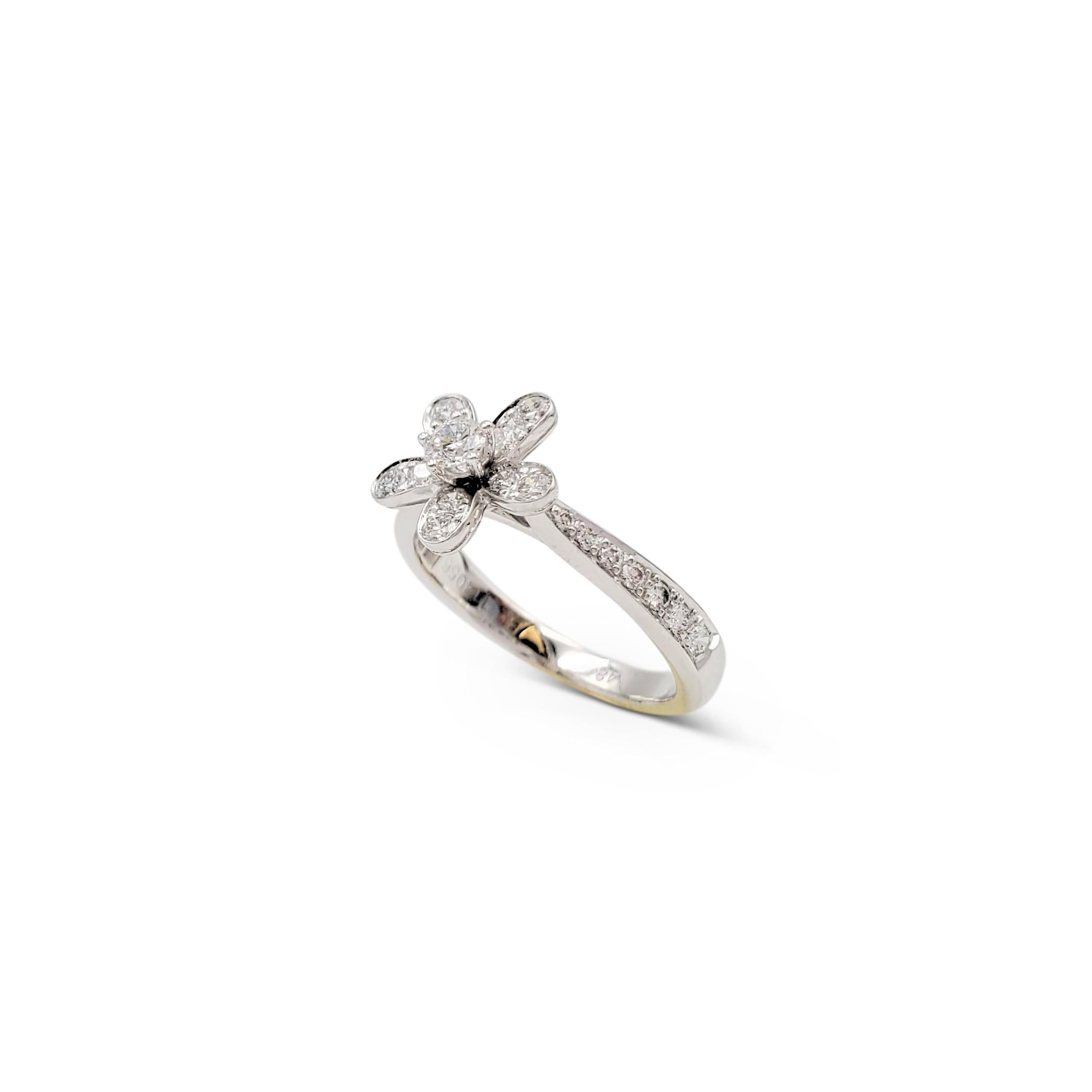 van cleef flower ring