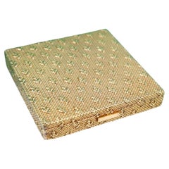 Van Cleef & Arpels Solid 750 Gold (18K) Vanity Case (129 grams - 4.6 oz)