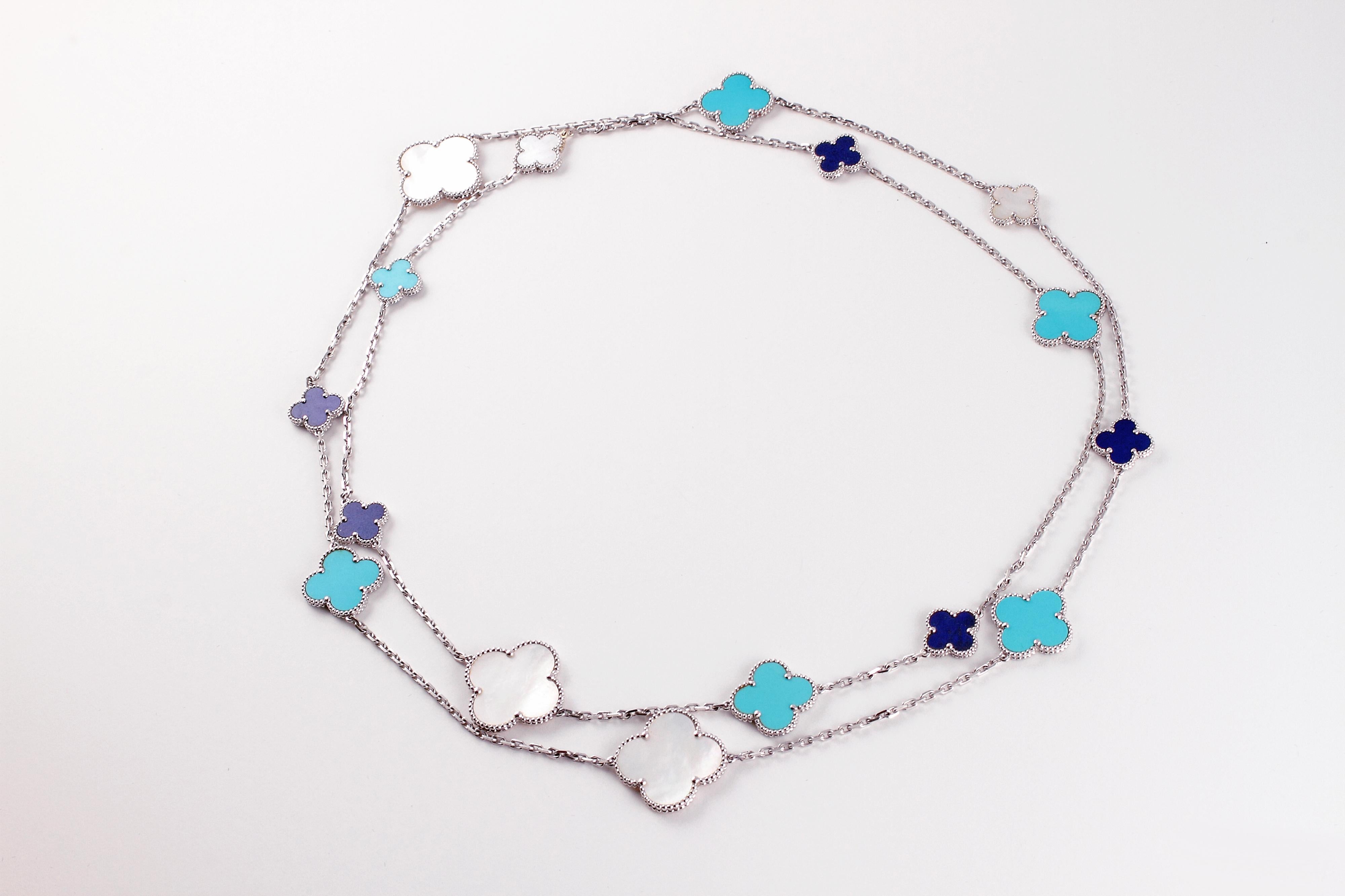 Van Cleef & Arpels Special Limited Edition Alhambra Magic Necklace 3