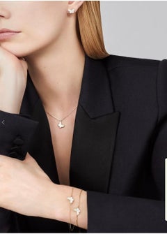 Van Cleef & Arpels Sweet Alhambra butterfly earstuds 18K yellow gold MOP