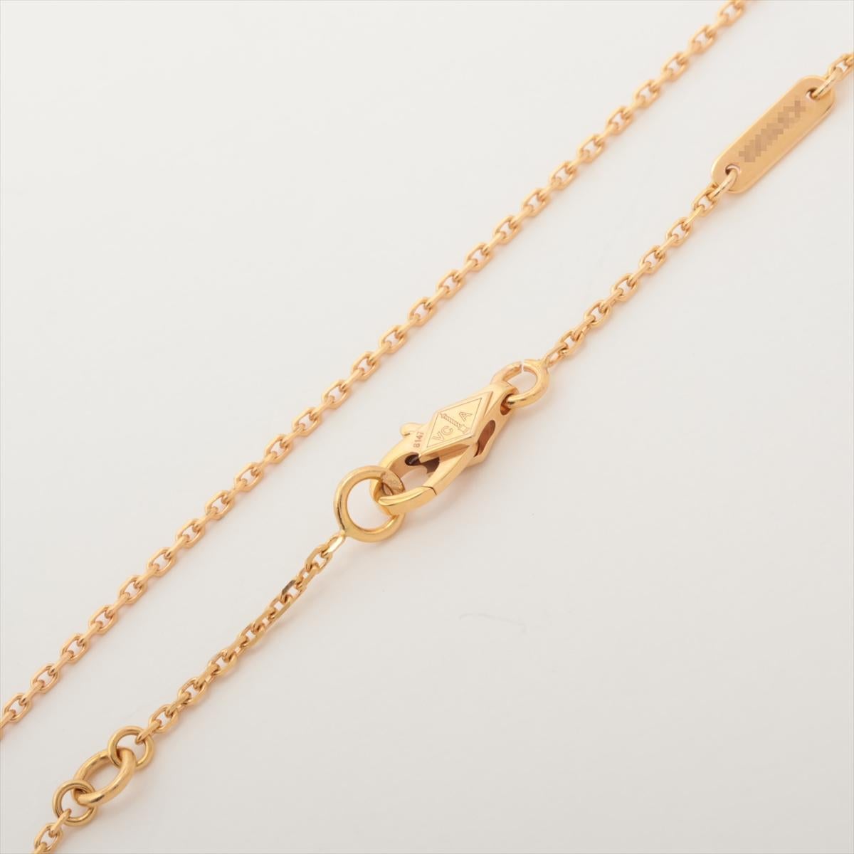 van cleef necklace red