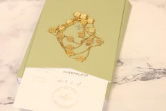 Van Cleef & Arpels Sweet Alhambra long necklace, 16 motifs Box & Papers