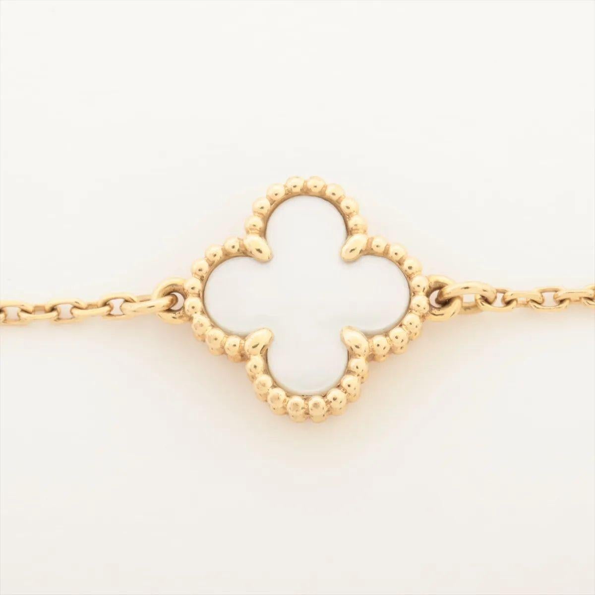 Van Cleef & Arpels Bracciale Madreperla Sweet Alhambra In condizioni buone a Humacao, PR