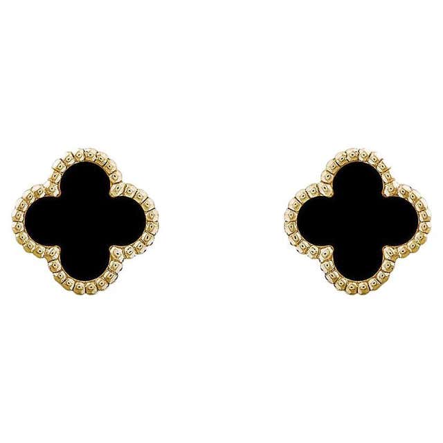 Bvlgari Serpenti Platinum 18k Yellow Gold Diamond Emerald Earrings For ...