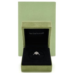 Van Cleef & Arpels Sweet Alhambra Ring 18K White Gold and Diamonds