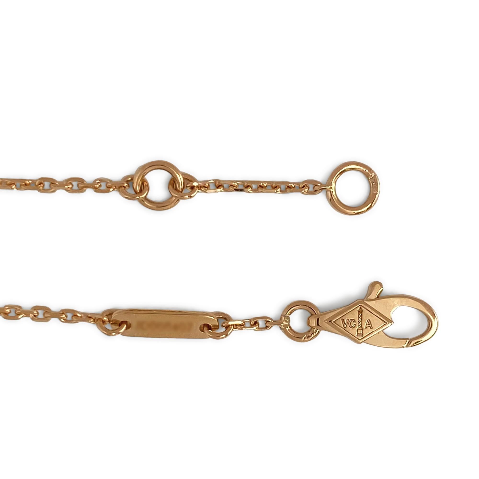 van cleef red bracelet