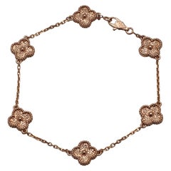 Van Cleef & Arpels Sweet Alhambra Bracelet en or rose
