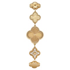 Van Cleef & Arpels Sweet Alhambra VCARO8WW00 Montre en nacre et diamants 2023