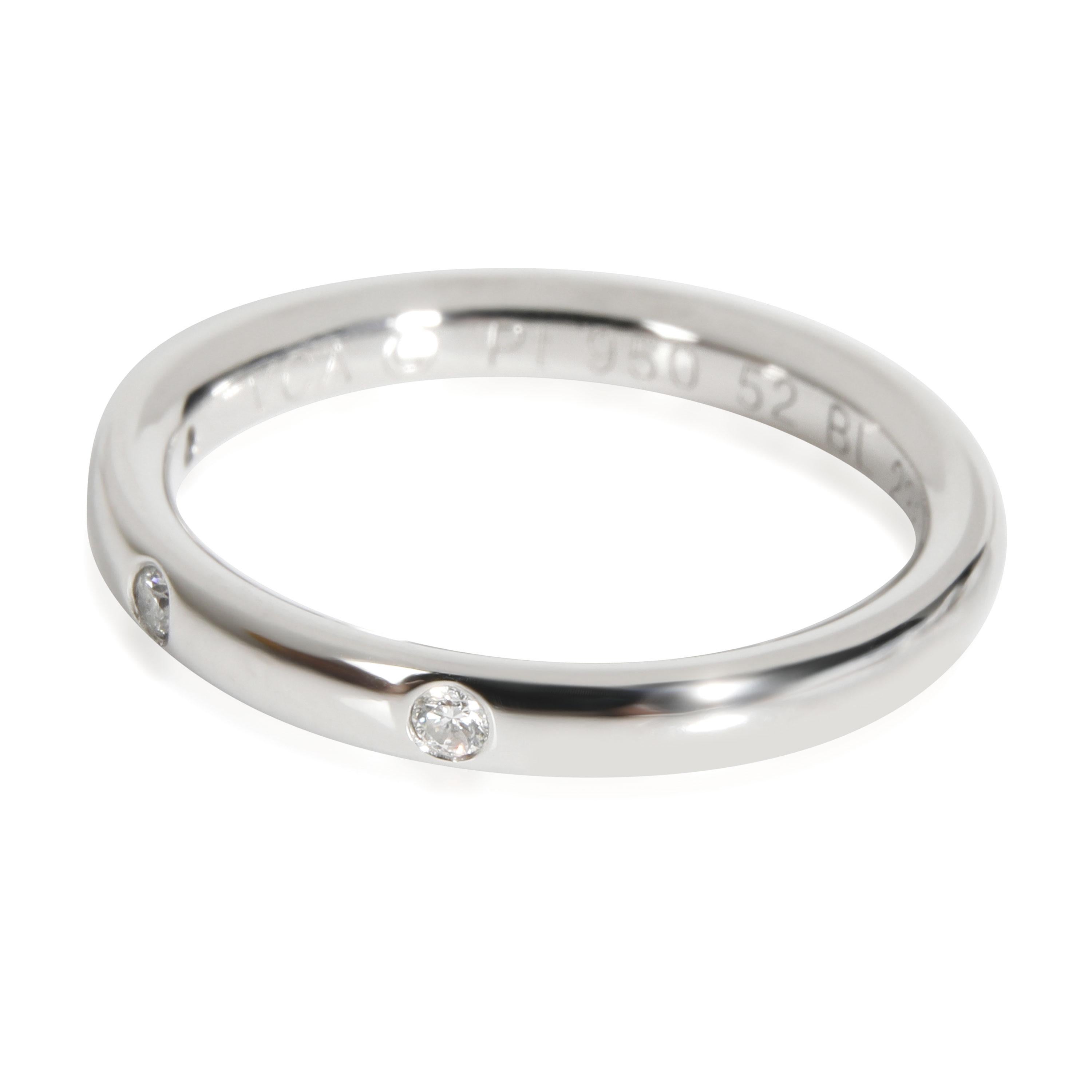 Van Cleef & Arpels: Verzierung Etoiles Band aus Platin 0,03 Karat Damen
