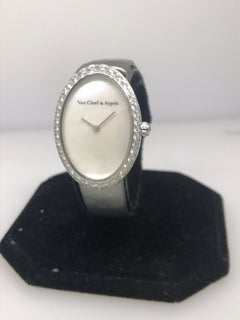 Van Cleef & Arpels Timeless Watch White Gold and Diamond Ladies WJWF01I9 New