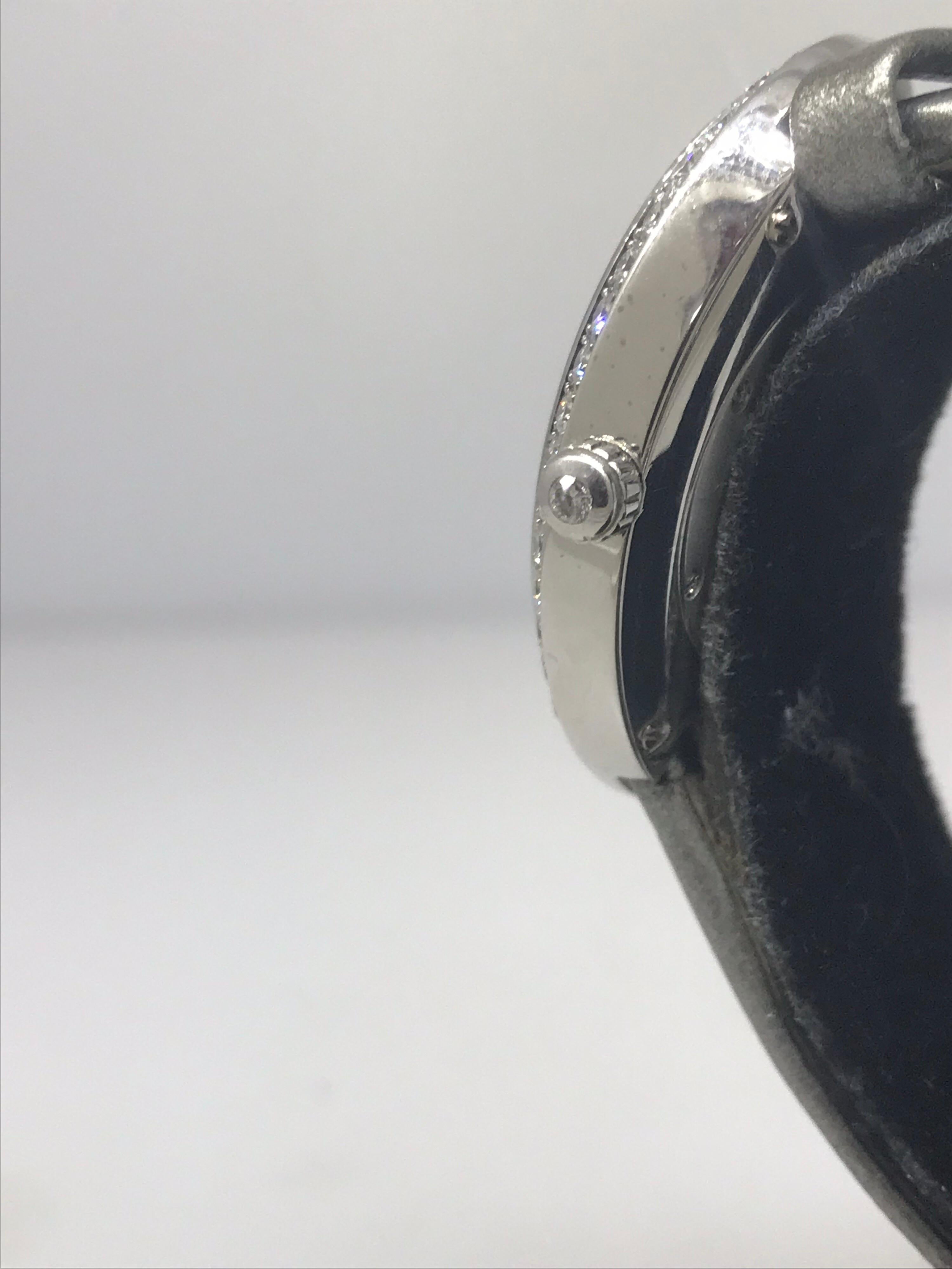 Van Cleef & Arpels Timeless Watch White Gold and Diamond Ladies WJWF01I9 New For Sale 1