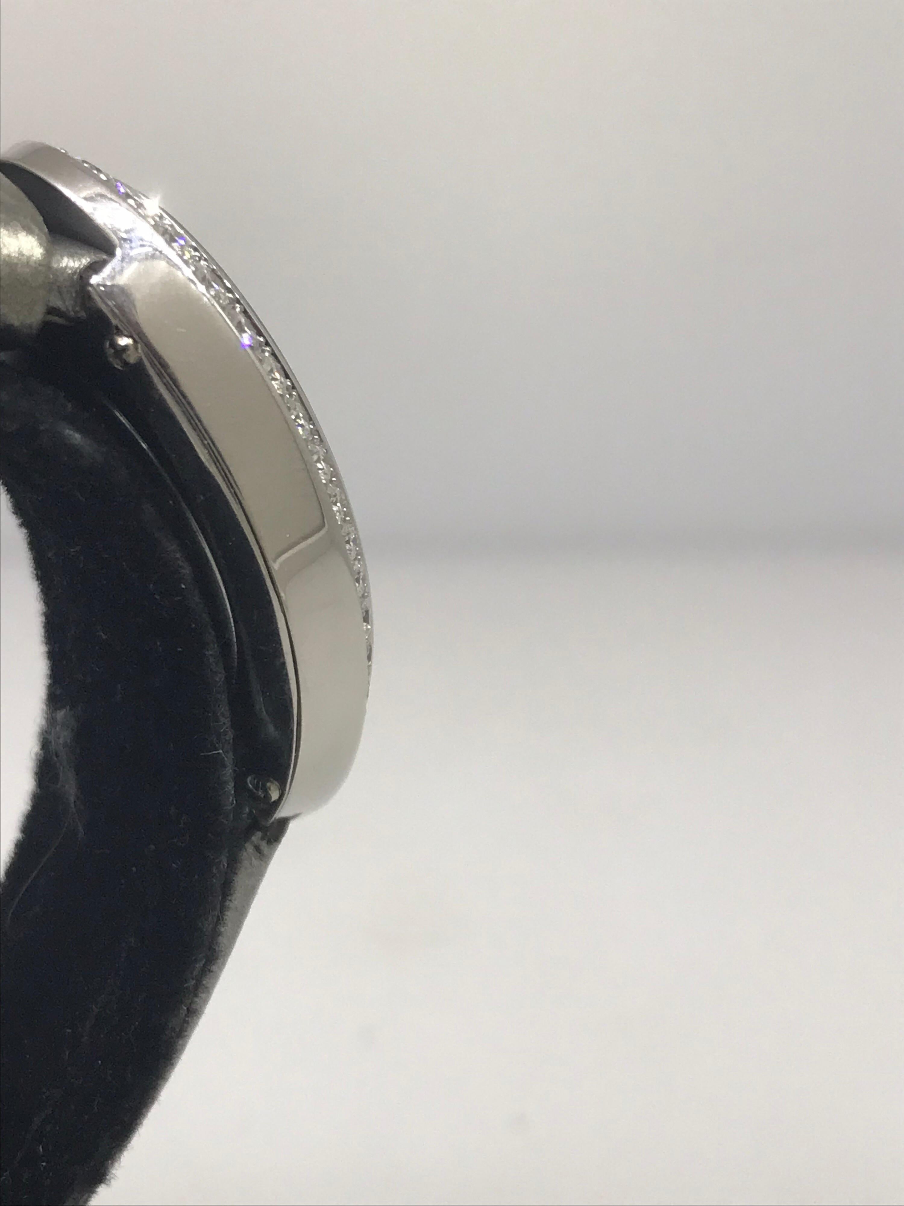 Van Cleef & Arpels Timeless Watch White Gold and Diamond Ladies WJWF01I9 New For Sale 2