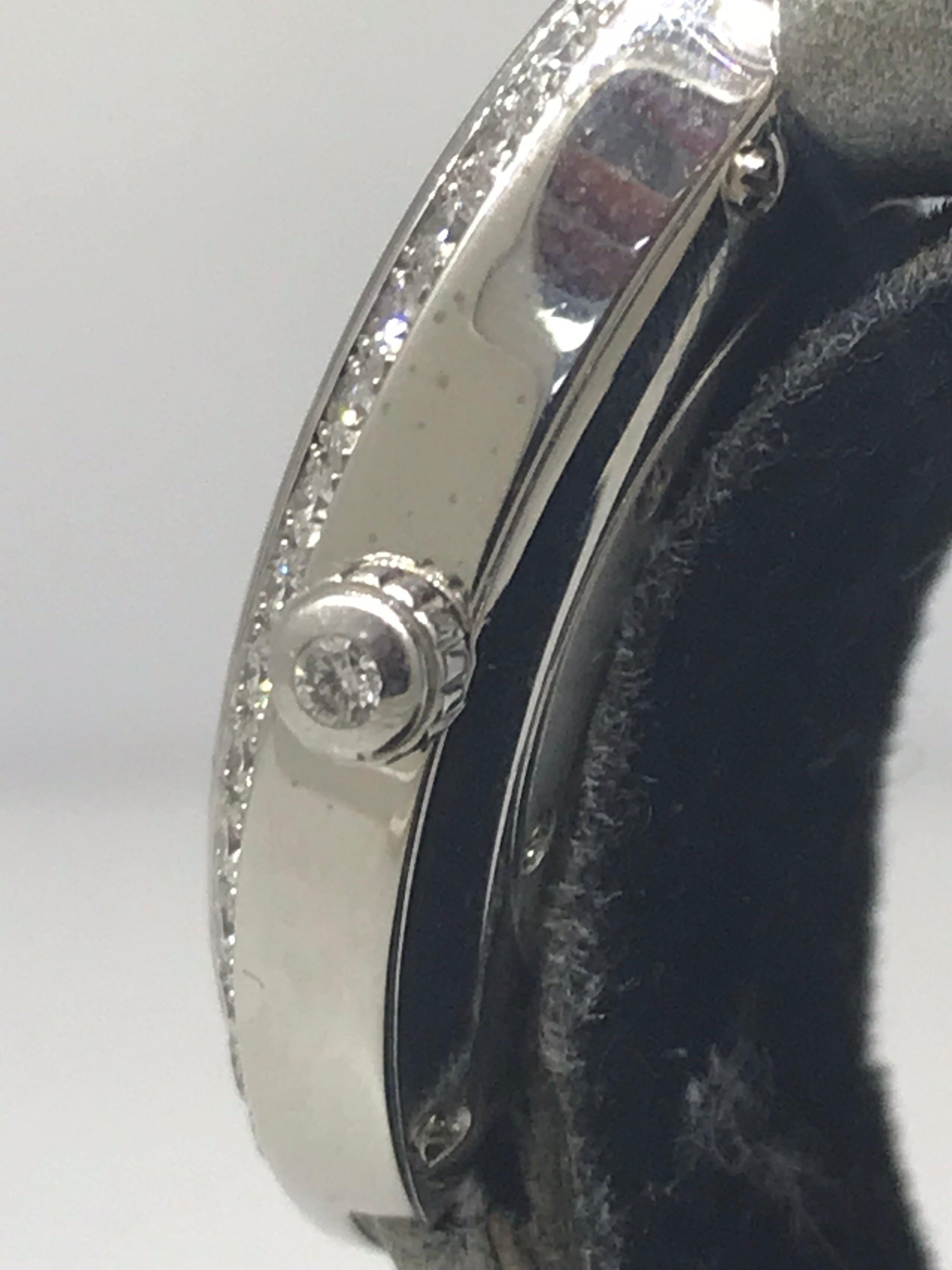 Van Cleef & Arpels Timeless Watch White Gold and Diamond Ladies WJWF01I9 New For Sale 4