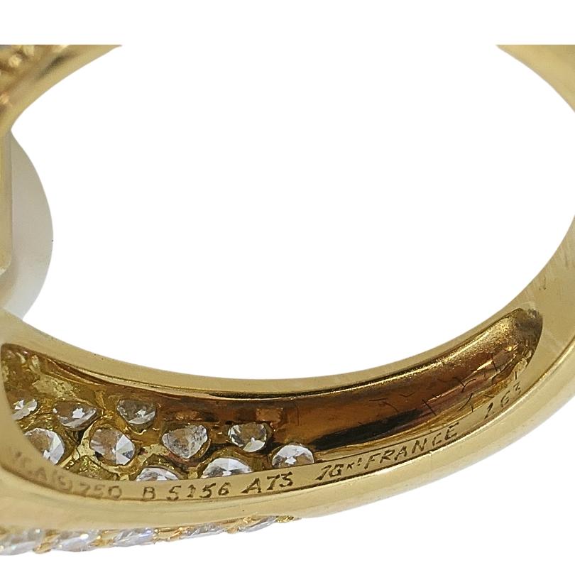 Van Cleef & Arpels Toi Et Moi, anello in oro 18k con perle e diamanti in vendita 6