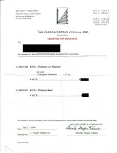 Van Cleef & Arpels Toujours Wedding Band Ring in Platinum