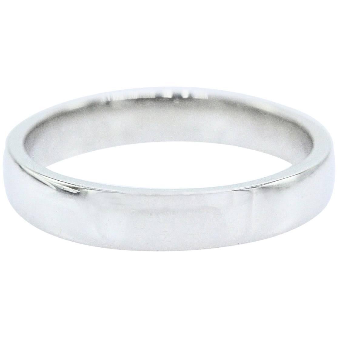 Van Cleef & Arpels Toujours Wedding Band Ring in Platinum