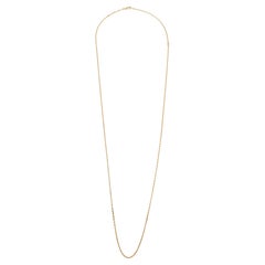 Van Cleef & Arpels Trace 18k Yellow Gold Chain