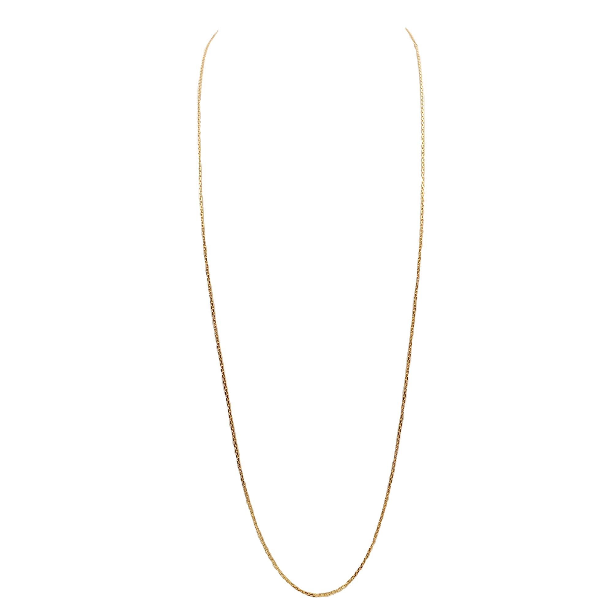 Van Cleef & Arpels 'Trace' Halskette aus Gelbgold Herren