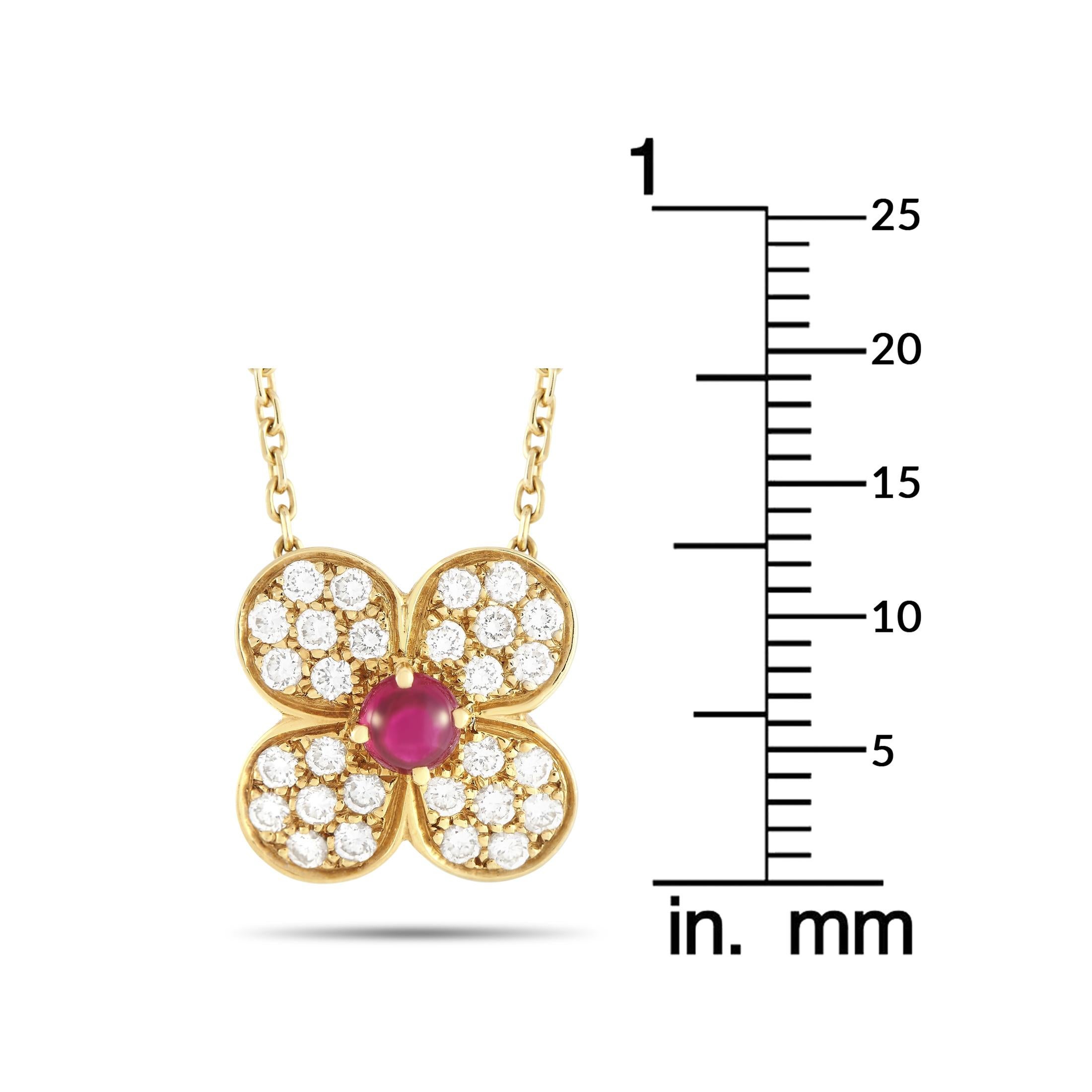 van cleef ruby necklace