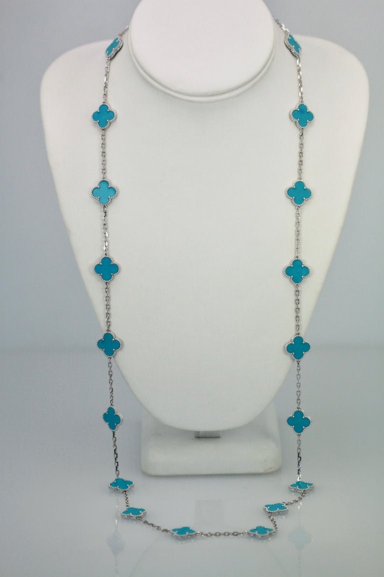 Van cleef arpels long necklace Clearance