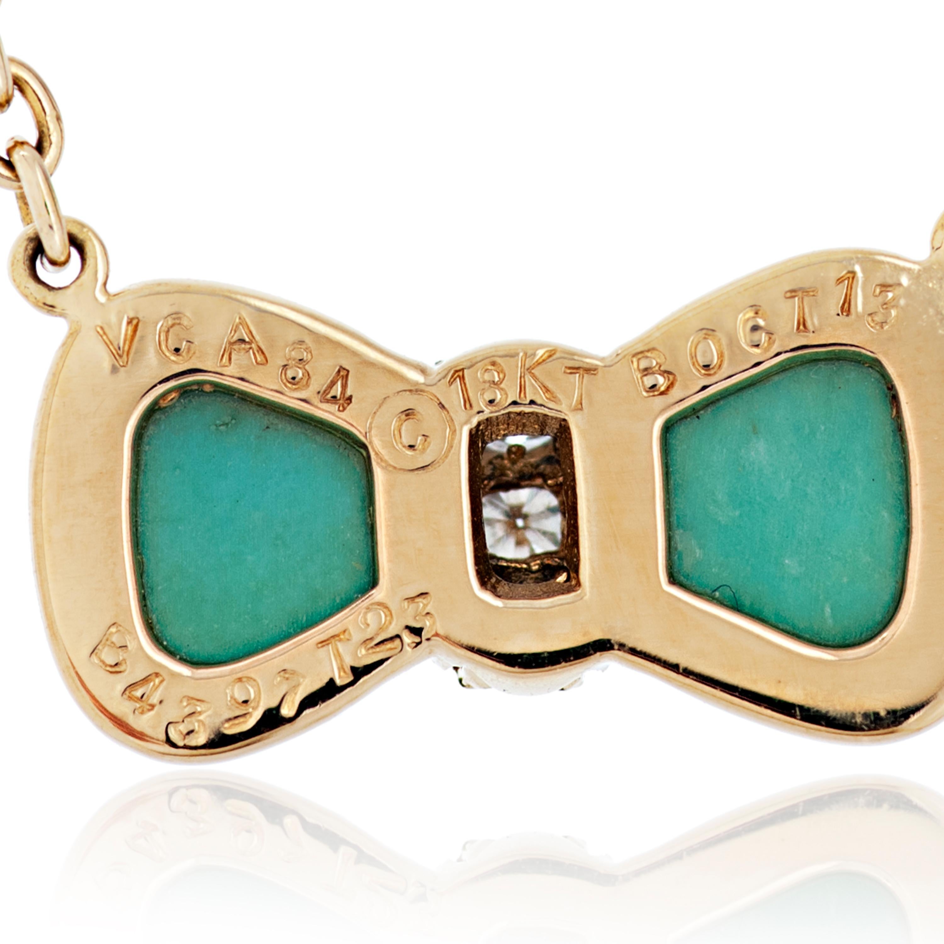 van cleef and arpels turquoise necklace
