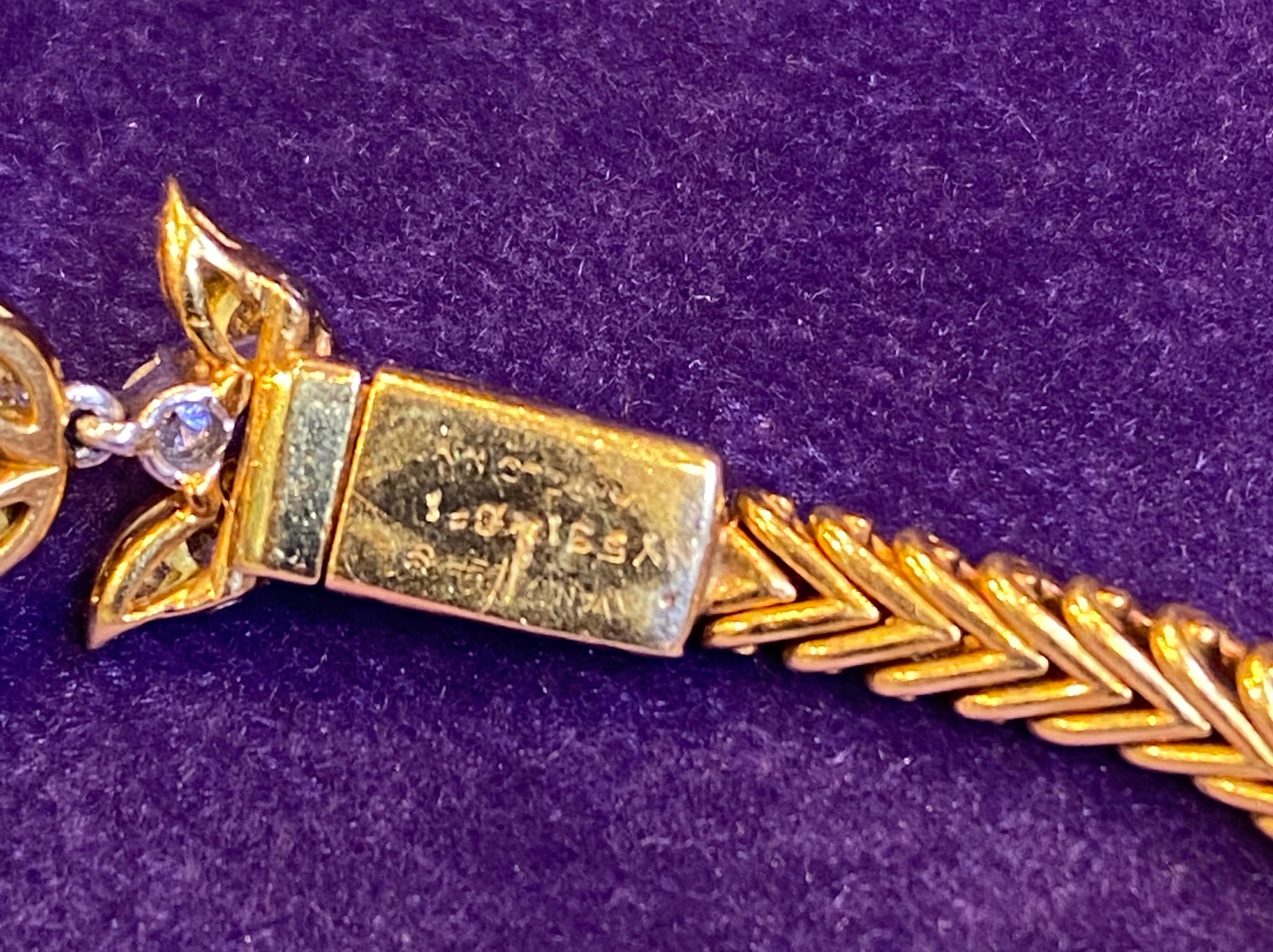 Van Cleef & Arpels Halskette mit Türkis und Diamanten 4