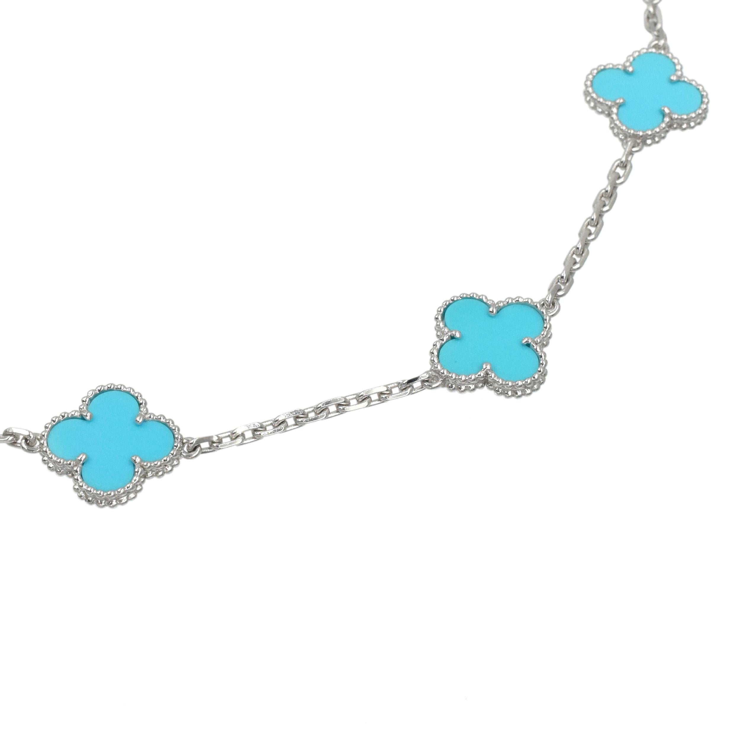 Artiste Van Cleef & Arpels  Collier Turquoise 