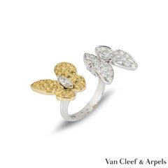 Van Cleef & Arpels Two Butterfly Between the Finger Ring VCARA13600