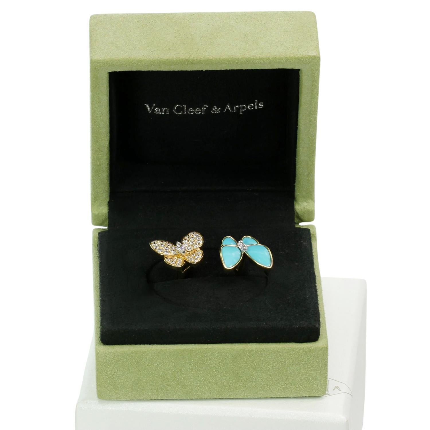 van cleef and arpels butterfly ring