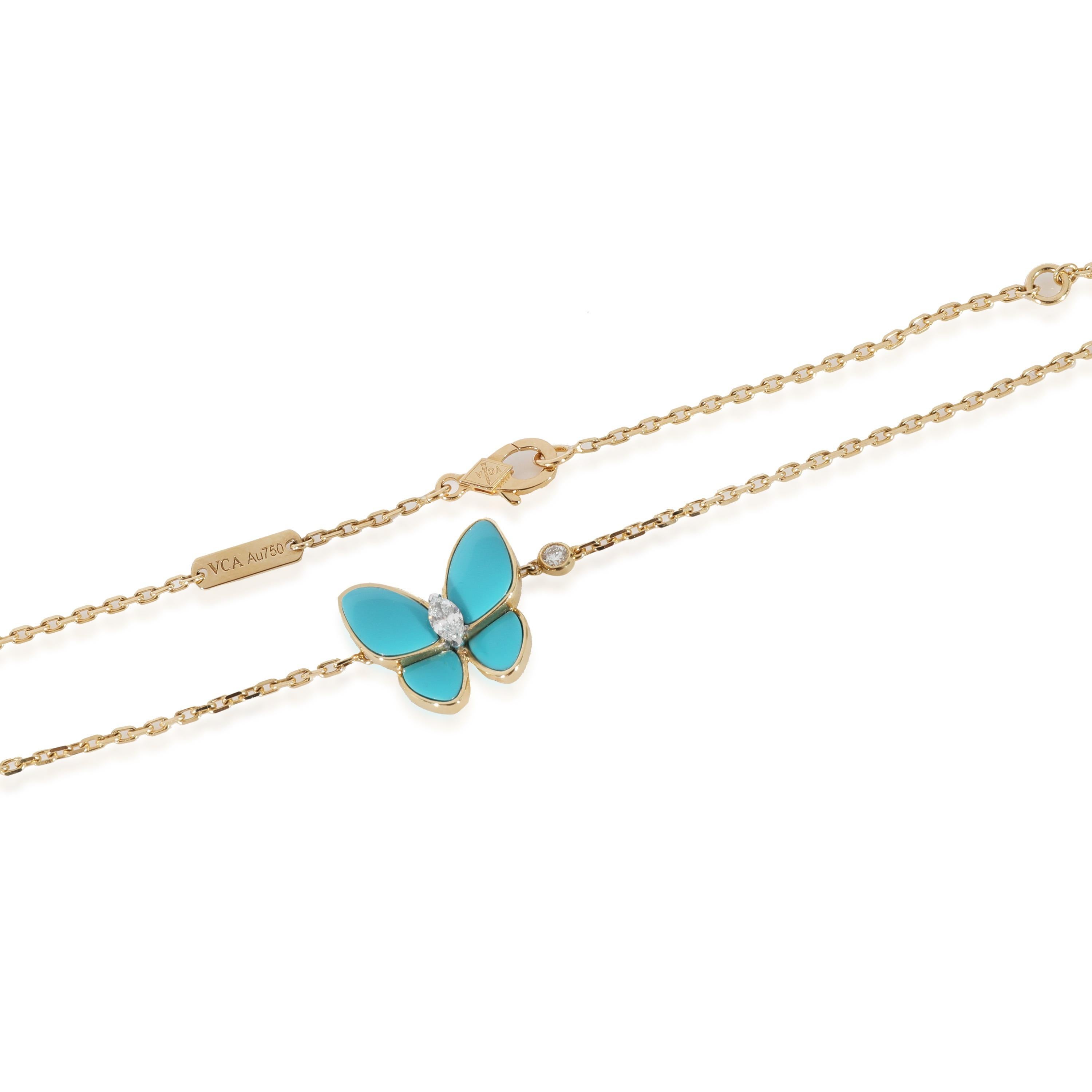 van cleef & arpels butterfly necklace