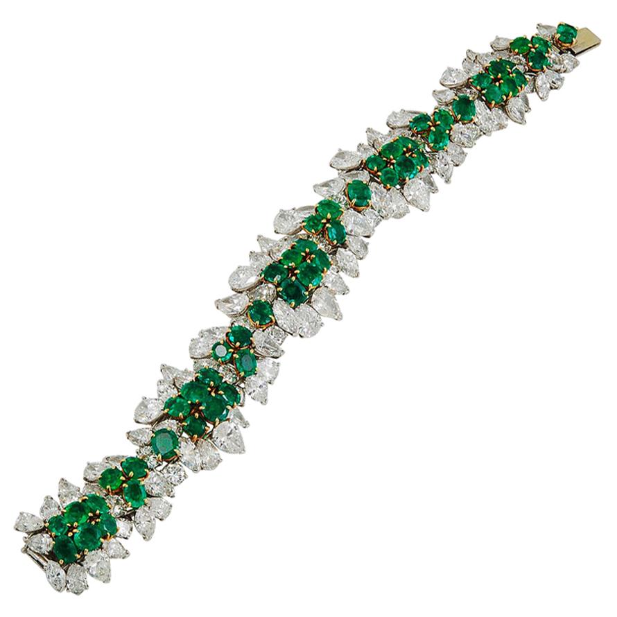 Van cleef emerald bracelet deals