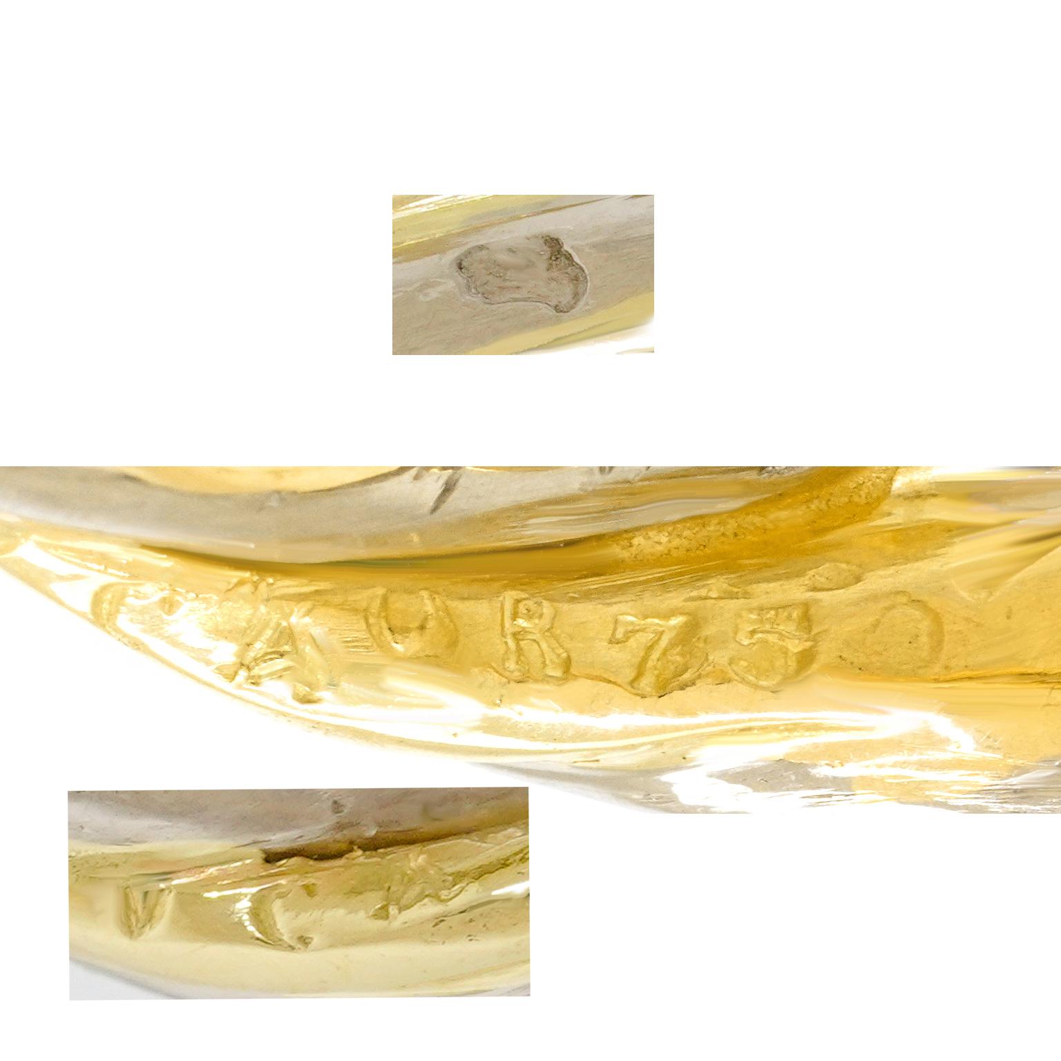 Anello in oro bicolore Van Cleef & Arpels in vendita 1